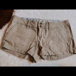 Khaki AE Shorts